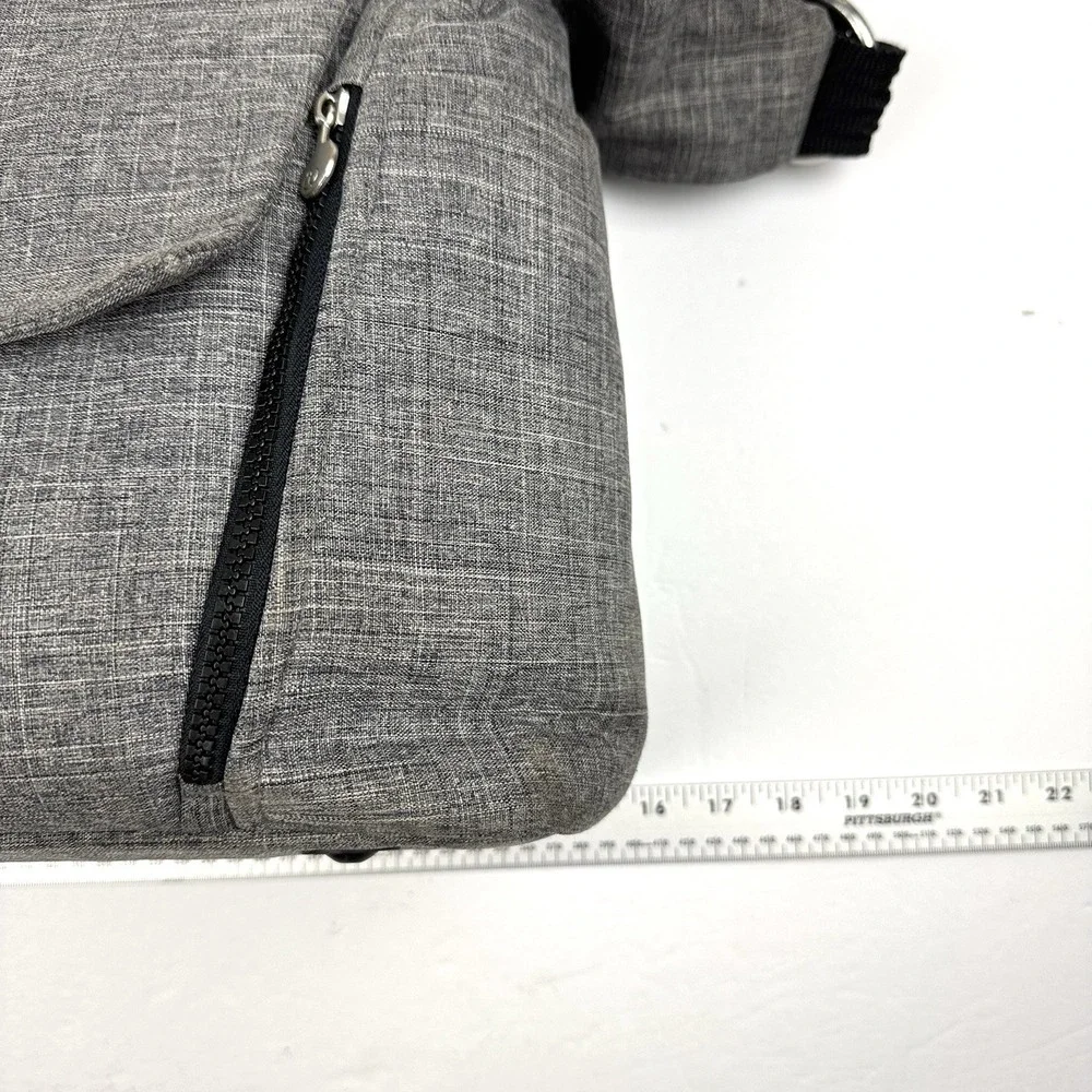 Premium Stokke 2-Way DiaperChanging Bag/ Backpack (Gray Melange -Model‎ 457104)